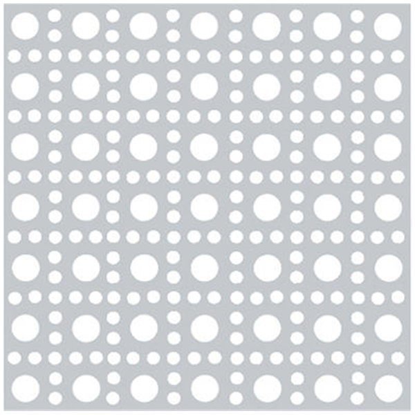 11258 36 x 36 in. Silver Aluminium Perfect Sheet, Swivel, Mfr#: SW136711